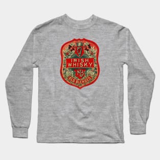 VINTAGE IRISH WHISKEY Long Sleeve T-Shirt